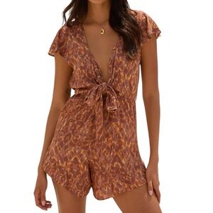 Tiare Hawaii Naturals Anthropologie Nia Romper NWT
